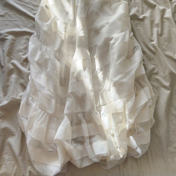 mid-length dress white - Picture 2 of 4